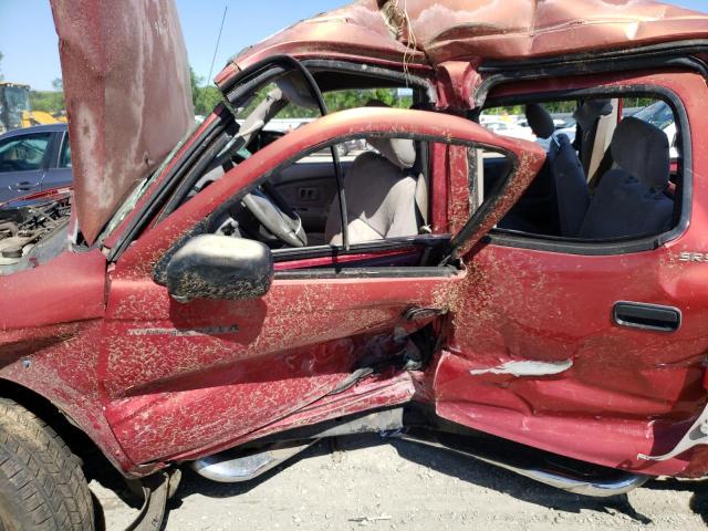 5TEGM92N74Z351865 - 2004 TOYOTA TACOMA DOUBLE CAB PRERUNNER RED photo 7