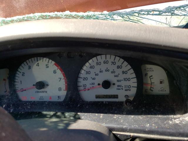 5TEGM92N74Z351865 - 2004 TOYOTA TACOMA DOUBLE CAB PRERUNNER RED photo 9