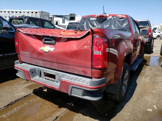 1GCHTCE38F1184900 - 2015 CHEVROLET COLORADO Z71 RED photo 3