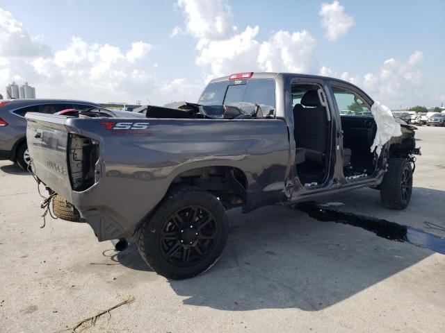 5TFRM5F14KX139440 - 2019 TOYOTA TUNDRA DOUBLE CAB SR/SR5 CHARCOAL photo 3