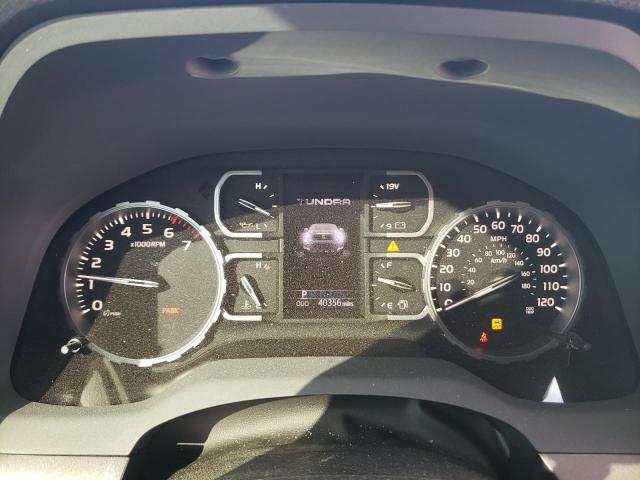 5TFRM5F14KX139440 - 2019 TOYOTA TUNDRA DOUBLE CAB SR/SR5 CHARCOAL photo 9