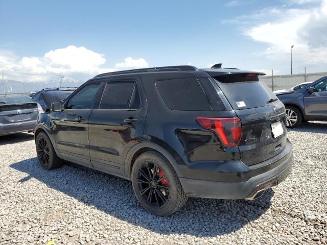 1FM5K8GT8HGB50662 - 2017 FORD EXPLORER SPORT BLACK photo 2