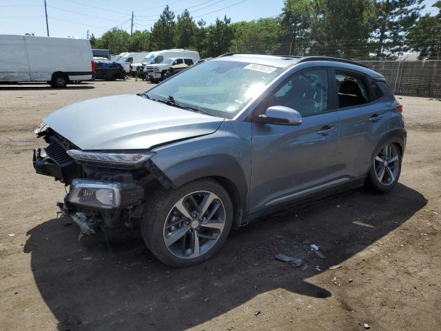 KM8K3CA53LU400350 - 2020 HYUNDAI KONA LIMITED GRAY photo 1