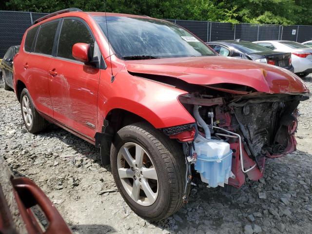 JTMBD31V185210842 - 2008 TOYOTA RAV4 LIMITED RED photo 4