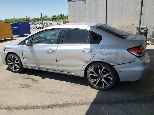 2HGFB2F93FH531673 - 2015 HONDA CIVIC EXL GRAY photo 2