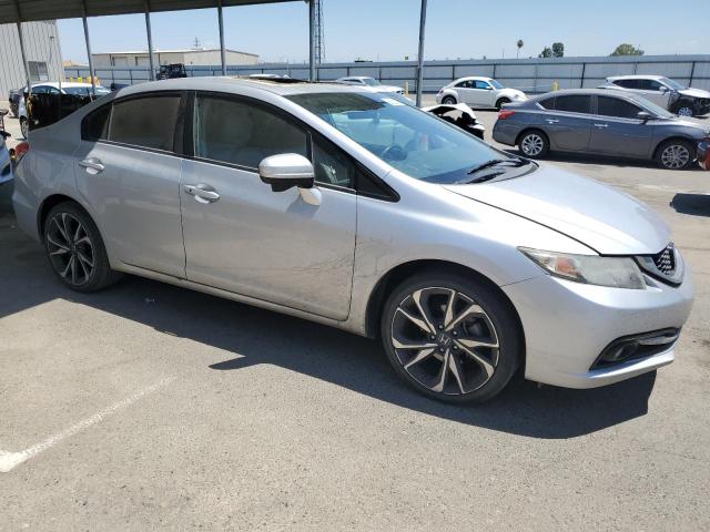 2HGFB2F93FH531673 - 2015 HONDA CIVIC EXL GRAY photo 4