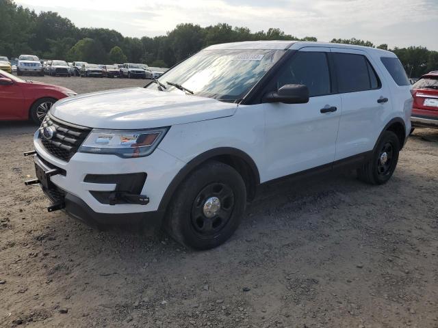 1FM5K8AR1JGA15929 - 2018 FORD EXPLORER POLICE INTERCEPTOR WHITE photo 1
