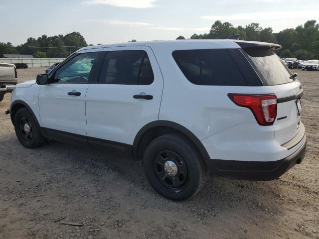 1FM5K8AR1JGA15929 - 2018 FORD EXPLORER POLICE INTERCEPTOR WHITE photo 2