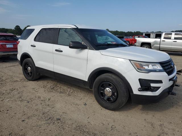 1FM5K8AR1JGA15929 - 2018 FORD EXPLORER POLICE INTERCEPTOR WHITE photo 4