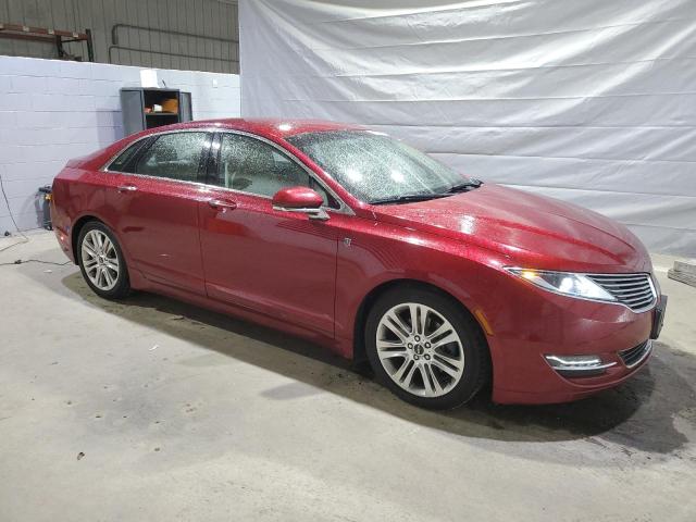 3LN6L2J9XGR610827 - 2016 LINCOLN MKZ RED photo 4