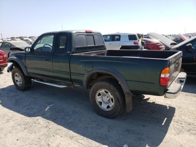 5TESM92N73Z185758 - 2003 TOYOTA TACOMA XTRACAB PRERUNNER მწვანე ფოტო 2