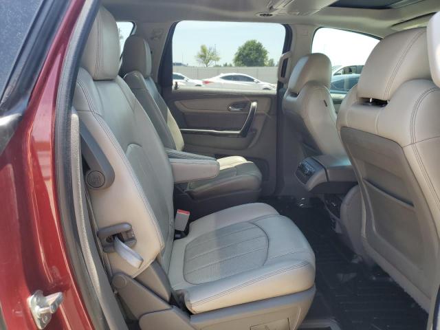 1GNKRJKDXFJ139180 - 2015 CHEVROLET TRAVERSE LTZ RED photo 11