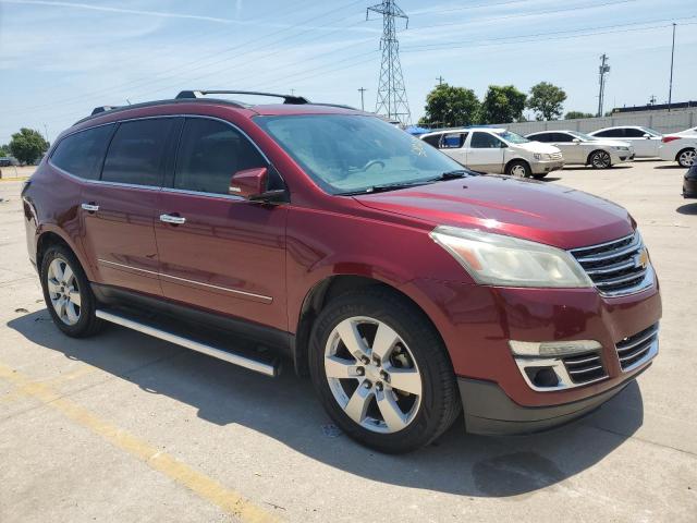 1GNKRJKDXFJ139180 - 2015 CHEVROLET TRAVERSE LTZ RED photo 4