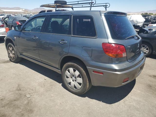 JA4LX31F44U001979 - 2004 MITSUBISHI OUTLANDER LS GRAY photo 2