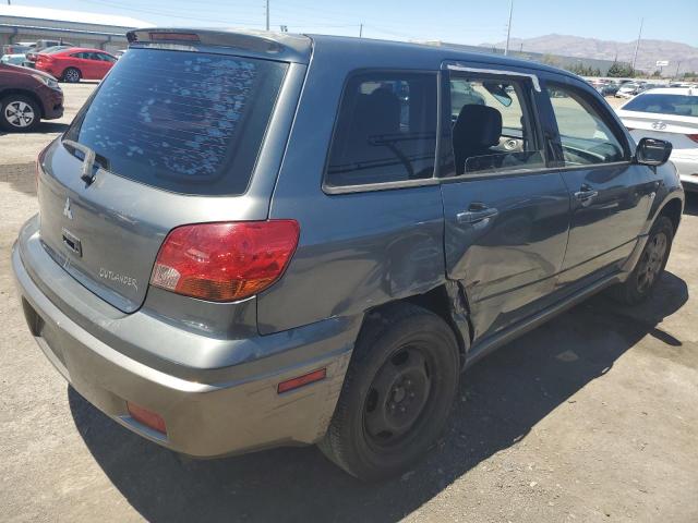 JA4LX31F44U001979 - 2004 MITSUBISHI OUTLANDER LS GRAY photo 3