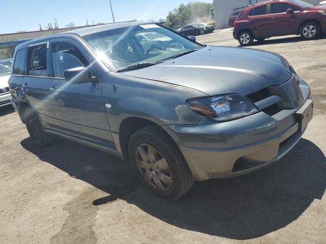 JA4LX31F44U001979 - 2004 MITSUBISHI OUTLANDER LS GRAY photo 4