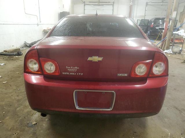 1G1ZE5EU2BF141291 - 2011 CHEVROLET MALIBU LTZ წითელი ფოტო 6