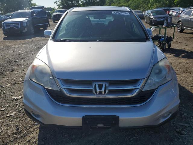 5J6RE4H76AL052860 - 2010 HONDA CR-V EXL SILVER photo 5