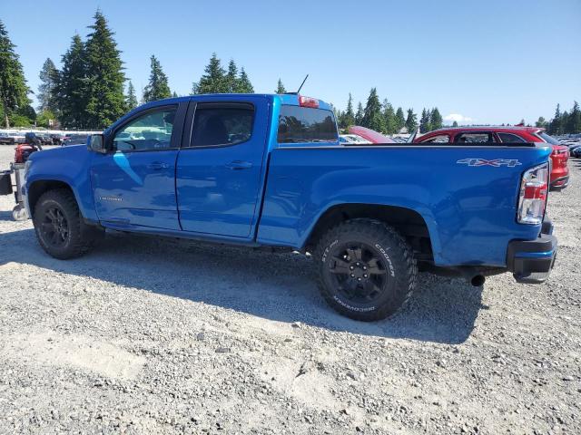 1GCGTCENXM1191289 - 2021 CHEVROLET COLORADO LT BLUE photo 2