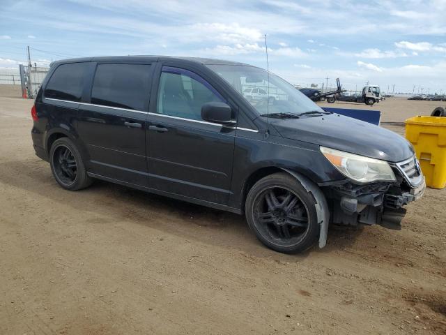 2V4RW4DGXBR670237 - 2011 VOLKSWAGEN ROUTAN S Սև լուսանկար 4