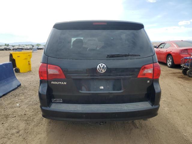 2V4RW4DGXBR670237 - 2011 VOLKSWAGEN ROUTAN S Սև լուսանկար 6