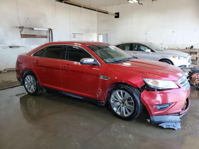 1FAHP2JW6BG125601 - 2011 FORD TAURUS LIMITED BURGUNDY photo 4