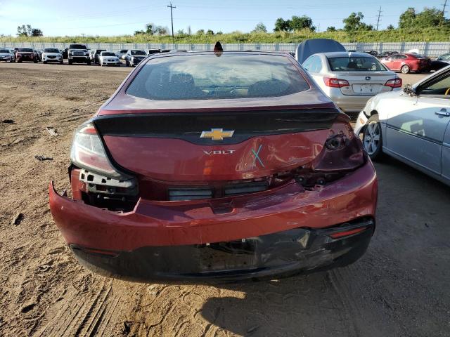 1G1RD6S59HU180096 - 2017 CHEVROLET VOLT PREMIER MAROON photo 6