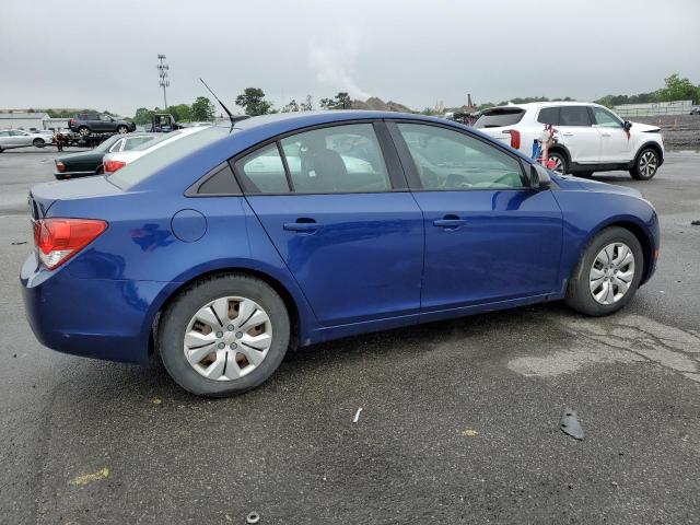 1G1PA5SGXD7116492 - 2013 CHEVROLET CRUZE LS BLUE photo 3