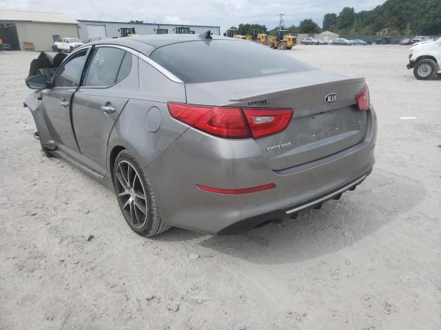 5XXGR4A61EG291628 - 2014 KIA OPTIMA SX BLACK photo 3