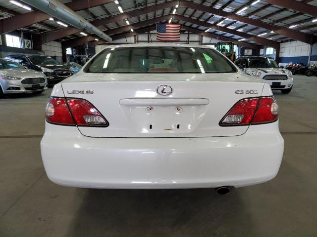 JTHBF30G830118127 - 2003 LEXUS ES 300 WHITE photo 6