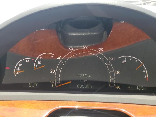 WDBNG83J66A465209 - 2006 MERCEDES-BENZ S 430 4MATIC CREAM photo 9