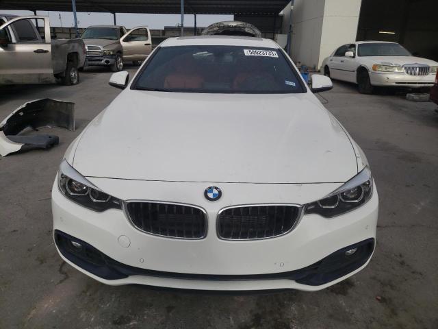 WBA4J5C59KBM65643 - 2019 BMW 440I GRAN COUPE WHITE photo 5