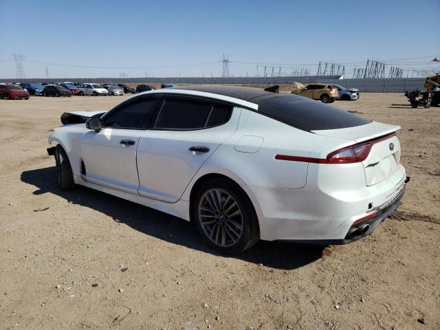 KNAE15LA8J6013496 - 2018 KIA STINGER WHITE photo 2