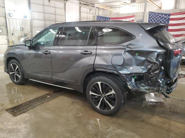 5TDJZRBH0NS187780 - 2022 TOYOTA HIGHLANDER XSE GRAY photo 2