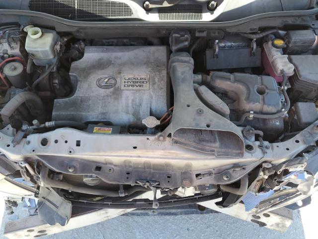 JTJBC1BA9C2432703 - 2012 LEXUS RX 450H 450 SILVER photo 12