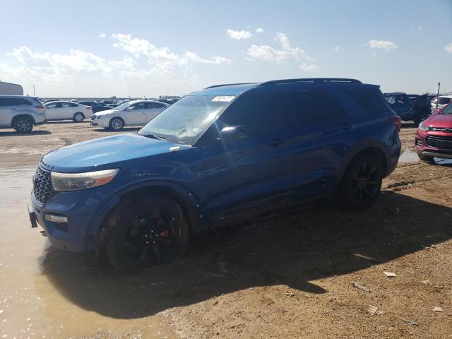 1FM5K8GC7LGB05088 - 2020 FORD EXPLORER ST BLUE photo 1