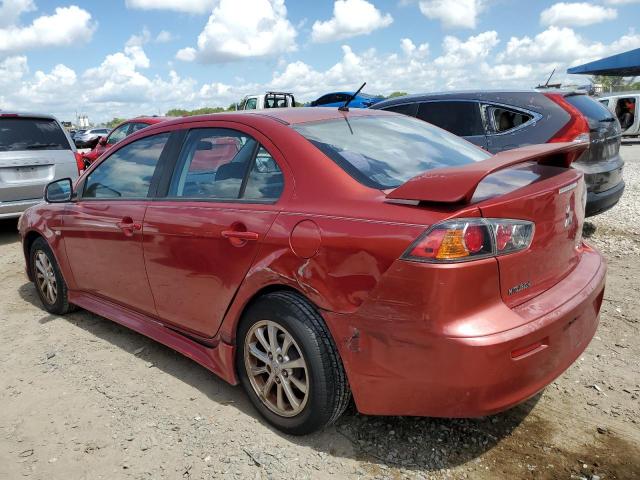 JA32U2FU8CU030491 - 2012 MITSUBISHI LANCER ES/ES SPORT RED photo 2