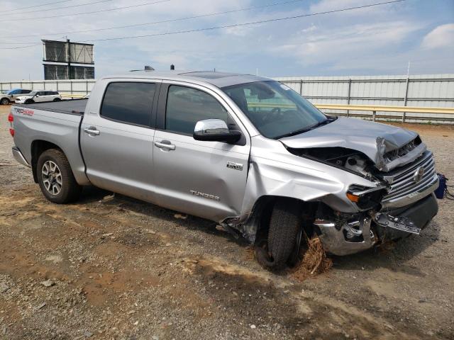 5TFHY5F11LX933815 - 2020 TOYOTA TUNDRA CREWMAX LIMITED SILVER photo 4