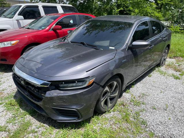 19XZE4F57NE003107 - 2022 HONDA INSIGHT EX GRAY photo 2