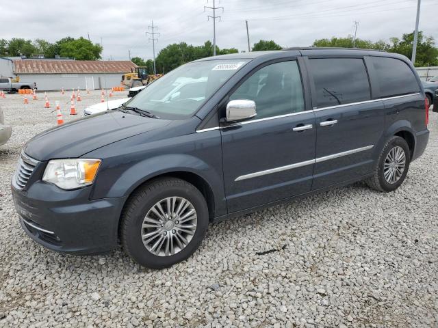 2C4RC1CG1ER345497 - 2014 CHRYSLER TOWN & COU TOURING L CHARCOAL photo 1