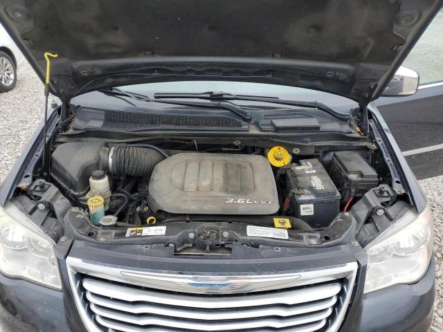 2C4RC1CG1ER345497 - 2014 CHRYSLER TOWN & COU TOURING L CHARCOAL photo 12