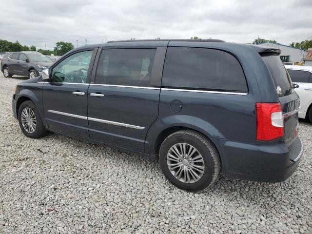 2C4RC1CG1ER345497 - 2014 CHRYSLER TOWN & COU TOURING L CHARCOAL photo 2