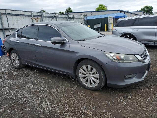 1HGCR3F83EA005021 - 2014 HONDA ACCORD EXL GRAY photo 4