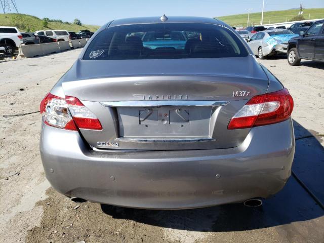 JN1BY1AR7DM601198 - 2013 INFINITI M37 X GRAY photo 6