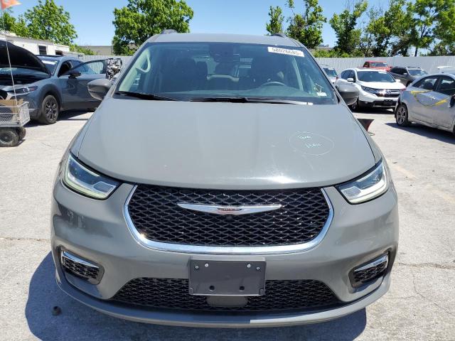 2C4RC1BG8NR132127 - 2022 CHRYSLER PACIFICA TOURING L SILVER photo 5