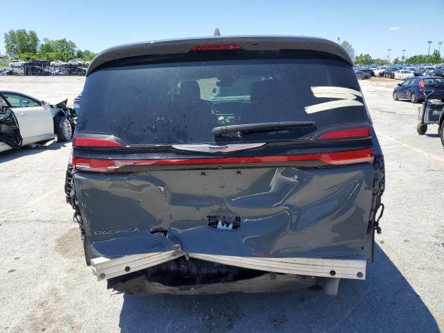 2C4RC1BG8NR132127 - 2022 CHRYSLER PACIFICA TOURING L SILVER photo 6