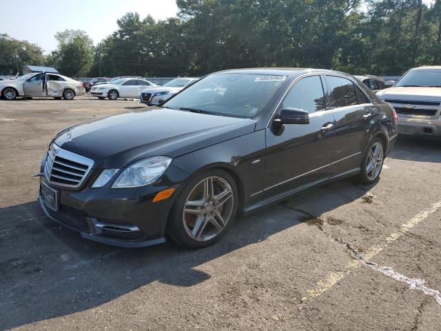 WDDHF9BB9CA647201 - 2012 MERCEDES-BENZ E 550 4MATIC BLACK photo 1