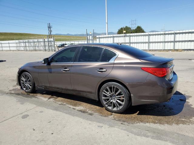 JN1FV7AR6GM452056 - 2016 INFINITI Q50 RED SPORT 400 BROWN photo 2