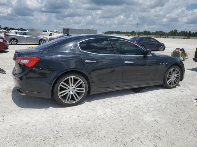 ZAM57XSA7E1086145 - 2014 MASERATI GHIBLI BLACK photo 3