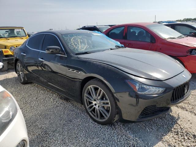 ZAM57XSA7E1086145 - 2014 MASERATI GHIBLI BLACK photo 4